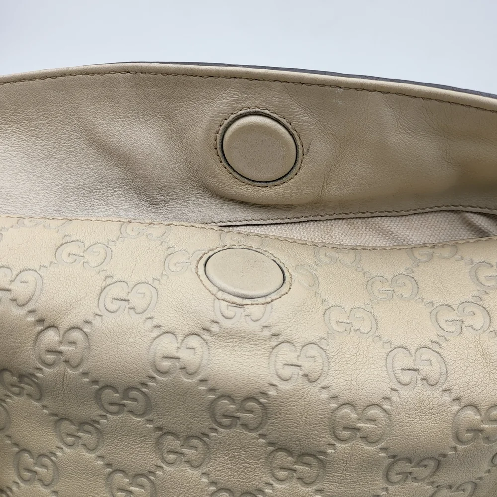 GUCCI MEDIUM GUCCISSIMA BREE FOLD OVER TOP HANDLE TOTE SATCHEL,,Authentic.. - Picture 8 of 16